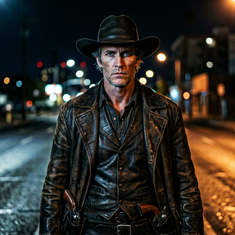 Portrait of Roland Cross, Sheriff of Phoenix